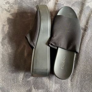 Bebe platform sandals